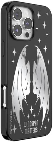 image:imagePopSockets iPhone 16 Pro Max Phone Case with MagSafe Wireless Charging Compatible Bookish Wingspan