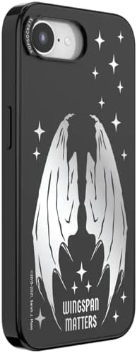 image:imagePopSockets iPhone 16E17E Phone Case with MagSafe Wireless Charging Compatible Bookish Wingspan