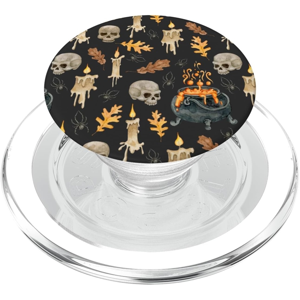 image:imagePopSockets Halloween Phone Grip Spooky Pattern PopSockets Adhesive PopGripMagnetic PopGrip