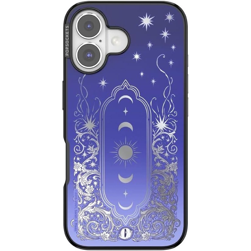 image:imagePopSockets iPhone 16 Phone Case with MagSafe Wireless Charging Compatible Bookish Mirror Curse Breaker