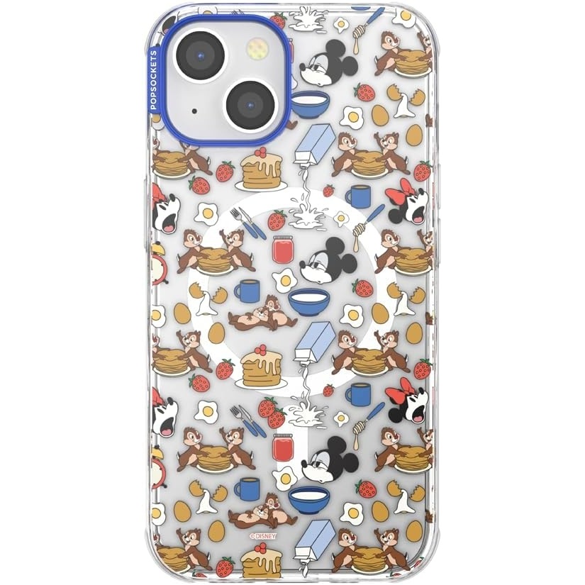 image:imagePopSockets iPhone 16 Phone Case with MagSafe Wireless Charging Compatible Disney  Mod Mickey and MinnieMickeys Breakfast Buffet