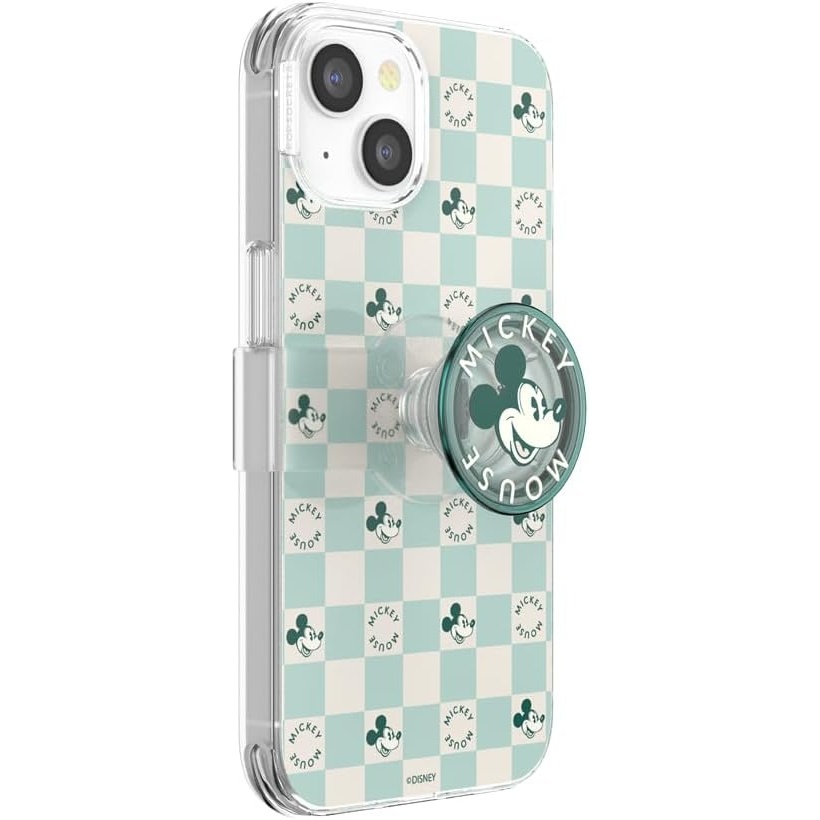 image:imagePopSockets iPhone 16 Phone Case with MagSafe Wireless Charging Compatible Disney Serene MickeyMickey Mouse Classic Check