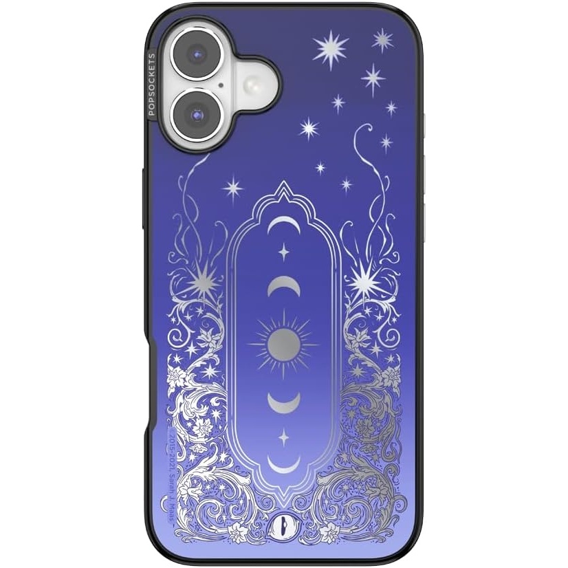 image:imagePopSockets iPhone 16 Plus Phone Case with MagSafe Wireless Charging Compatible Bookish Mirror Curse Breaker