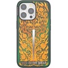 PopSockets iPhone 16 Phone Case with MagSafe, Wireless Charging Compatible, Bookish – Spooky Book Club Smoke(Fireheart)