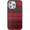 PopSockets iPhone 16 Phone Case with MagSafe, Wireless Charging Compatible, Checkered – Blush Gingham(Buffalo Check)