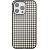 PopSockets iPhone 16 Phone Case with MagSafe, Wireless Charging Compatible, Checkered – Blush Gingham(Gingham)